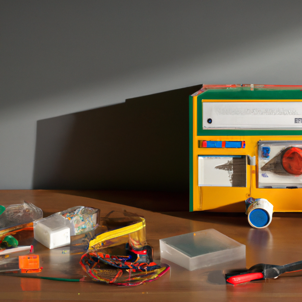 Atelier Starter Robotique: capteurs, actionneurs et logique sur établi lumineux